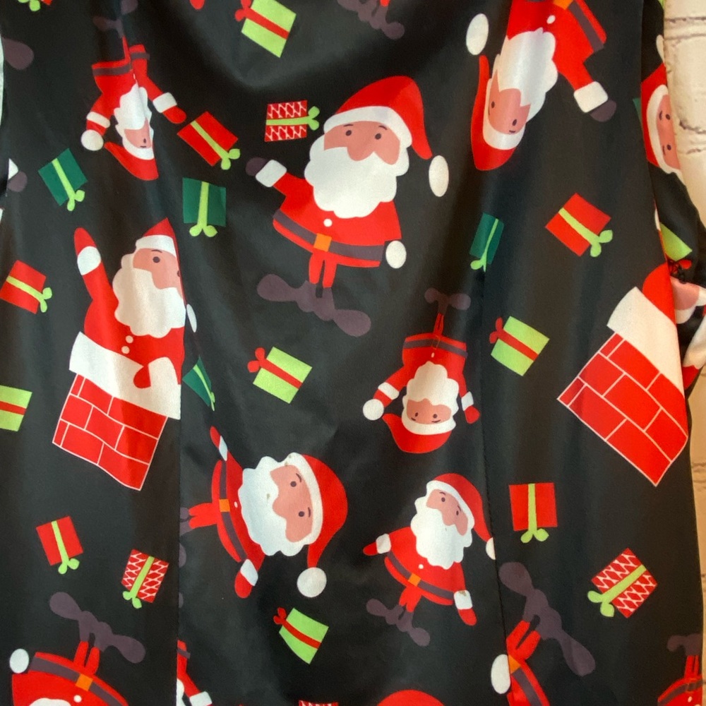 Ouges Super Cute Santa Dress! Size Small - image 2